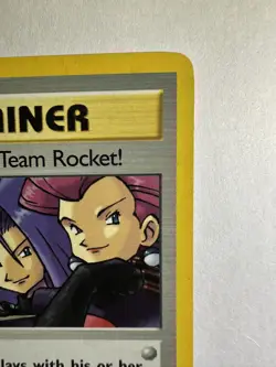 Pokemon Here Comes Team Rocket! 71/82 Team Rocket Holo Rare MP - Image 5