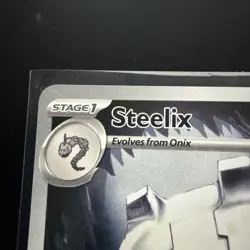 POKEMON Steelix 150/132 Me01: Mega Evolution Holo Rare Full Art - Image 3