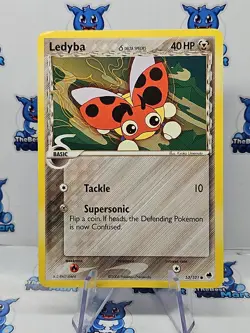 Ledyba (Delta Species) - 53/101 - Ex Dragon Frontiers - Pokemon MP - Image 1
