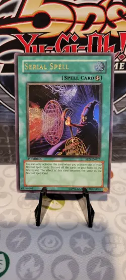 Yu-Gi-Oh! Serial Spell Ultimate Rare Rise of Destiny 1st Edition RDS-EN037 NM - Image 1