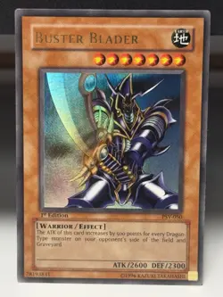 Buster Blader PSV-050 Pharaoh's Servant 1st Edition Ultra Rare #9 - Image 1