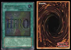 Hero Flash!! EOJ-EN042 Rare Enemy of Justice Ultimate Rare Yu-Gi-Oh - Image 3