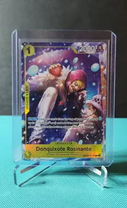 One Piece CCG Donquixote Rosinante TR Legacy of The Master OP12-108 Alt Art NM - Image 1