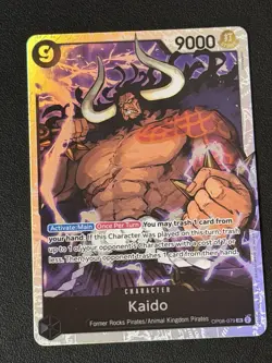 Kaido OP08-079 Super Rare English NM One Piece TCG Two Legends - Image 1