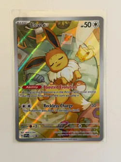 Pokemon TCG Eevee 173 Sv: Scarlet & Violet Promo Cards Holo - Image 1