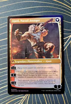 Ajani, Nacatl Pariah [PRE RELEASE FOIL] | Prerelease Cards (PRE) | NM EN - Image 2