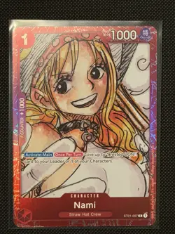 Nami Premium Card Collection (One Piece Film Red) ST01-007 - Image 1