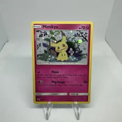 Mimikyu SM163 Sun & Moon Black Star Promo Pokemon Card - Image 1