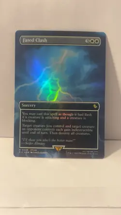 Fated Clash (Borderless) Commander: Final Fantasy Foil - Image 1