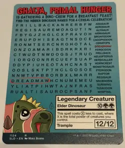 🔥 Ghalta, Primal Hunger Secret Lair Regular NONFOIL 🔥 - Image 2