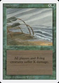 MTG Hurricane Revised 202 Regular Uncommon LP - Image 1