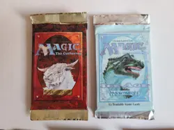 MTG Lot of 8 Vintage Magic Booster Packs 4th Edition, Ice Age, Fallen Empires ++ - Image 3