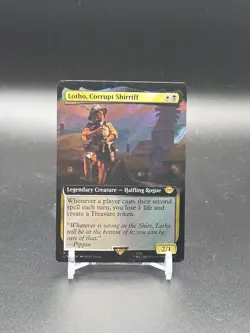 Lotho, Corrupt Shirriff (Extended Art) (Surge Foil) #781 NM Lord of the Rings - Image 1
