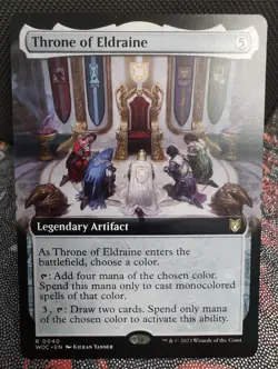Throne of Eldraine (Extended Art) Commander: Wilds of Eldraine Regular - Image 1