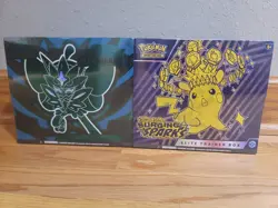 Pokemon Twilight Masquerade & Surging Sparks ETBs Lot Of 2 New Factory Sealed - Image 1