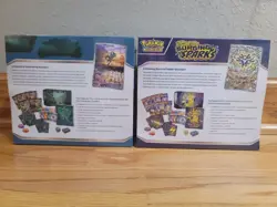 Pokemon Twilight Masquerade & Surging Sparks ETBs Lot Of 2 New Factory Sealed - Image 5