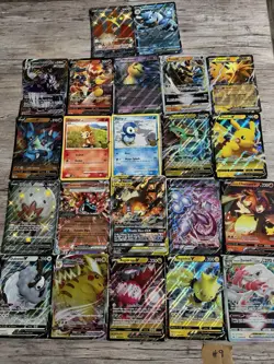 Pokemon *JUMBO* Card Lot Of 22 Oversized Cards Big V Max V Star Gx Ex Charizard - Image 1