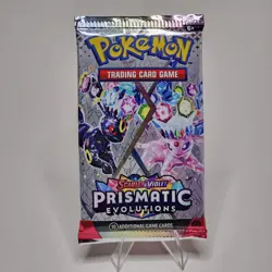 22.66g VERY HEAVY Prismatic Evolutions Pokemon Factory Sealed Booster Pack - Image 3