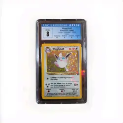 Wigglytuff Pokemon 1999 Jungle Unlimited Holo CGC Grade 8 Mint - Image 1