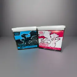 Black Bolt and White Flare Pokemon Center ETB and Case Included - Image 1