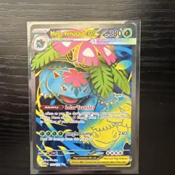 Pokemon Mega Venusaur EX 155/132 Me01: Mega Evolution Ultra Rare Holo 380HP - Image 1