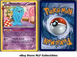 2016 Pokemon, Generations Radiant Collection, #R11/RC32 Wobbuffet, Common - Image 1