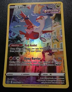 Latias Full Art GG20/GG70 Crown Zenith Galarian Gallery Pokemon 2023 - Image 1