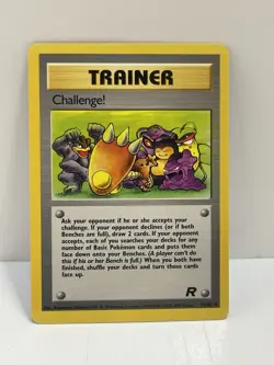 Pokemon WOTC TCG Vintage Challenge! 74/82 Team Rocket Regular MP - Image 1