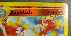 Rare, Reverse Holo Pokemon Expedition Set Rapidash 62/165 (English) - Image 5