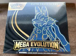 Pokemon TCG - Mega Evolution ETB Elite Trainer Box Lucario- New / Factory Sealed - Image 1
