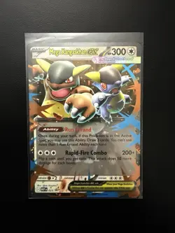 Pokemon 2025 Mega Evolution Mega Kangaskhan Ex #025 Promo NM - Image 1