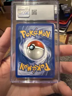 CGC 9 Treecko Reverse Holo #003 Black Star Promo Pokemon League 2003 *scuffs* - Image 4