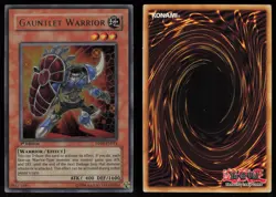 Gauntlet Warrior DP09-EN013 Ultra Rare 1st Edition Yu-Gi-Oh - Image 3