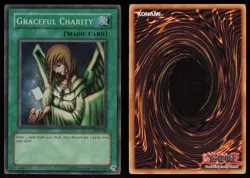 Graceful Charity SDP-040 Super Rare Starter Deck: Pegasus Unlimited Yu-Gi-Oh - Image 3