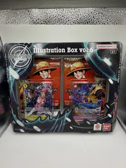 Illustration Box One Piece Volume 6 and Tin Volume 2-Sealed!!!! - Image 2