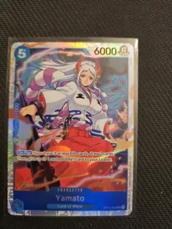 One Piece CCG Yamato (054) OP13-054 Carrying On His Will SR Foil - Image 1