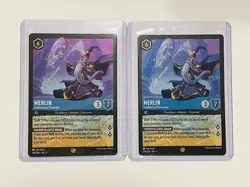 Disney Lorcana Shimmering Skies - Merlin #159/204 Legendary Cold Foil (2) - Image 1