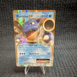 Pokemon Blastoise EX 21/108 XY Ultra Rare Holo 180 HP Basic Card - Image 1
