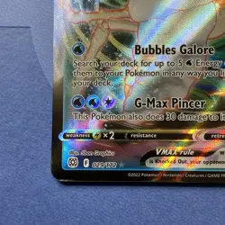 🔥 Kingler VMAX #029/172 Ultra Rare NM/M | Brilliant Stars - 2022 Pokemon Card - Image 3