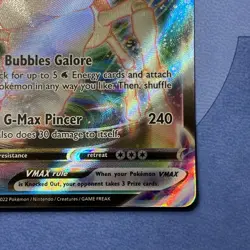 🔥 Kingler VMAX #029/172 Ultra Rare NM/M | Brilliant Stars - 2022 Pokemon Card - Image 4