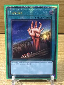 RA03-EN084 Fissure Quarter Century Secret 1st Edition NM Yugioh Card - Image 1