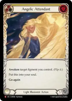 ~ Angelic Attendant ~ NM ~ Super Slam ~ FAB - Image 1
