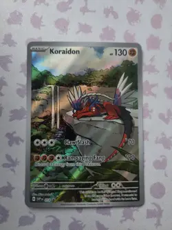 Koraidon 014 Pokemon Card Scarlet & Violet Promo Cards Holo NM - Image 1
