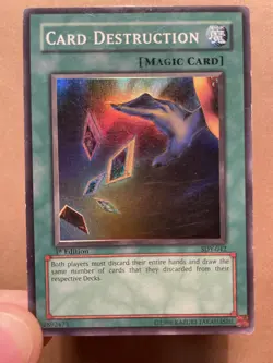 Yu-Gi-Oh! TCG Card Destruction Starter Deck Yugi SDY-042 1st Edition Super Rare - Image 1