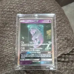 Shining Legends Mewtwo GX 78/73 Ultra Rare Full Art Pokemon Card - Image 1