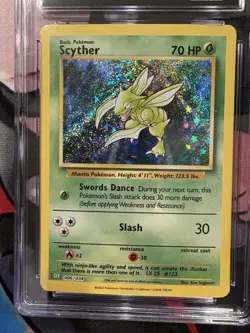CGC Pristine 10 Scyther 006/034 Trading Card Game Classic Holo - Image 2