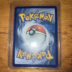 Pokemon TCG Eevee GX SM242 Full Art Holo Card with Sleeve, And Card Case - Image 4