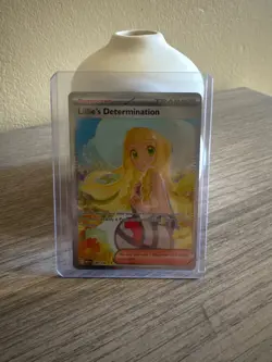 Lillie's Determination SIR 184/132 NM Secret Rare Pack Fresh Pokemon Card - Image 1