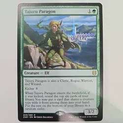 MTG Tajuru Paragon Zendikar Rising 209 Regular Rare - Image 2
