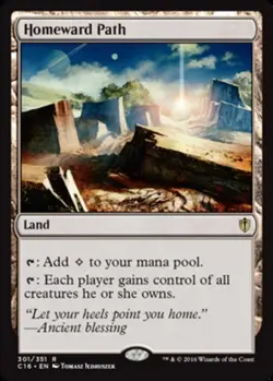 1x Homeward Path Moderate Play MTG Magic - Kid Icarus - - Image 1